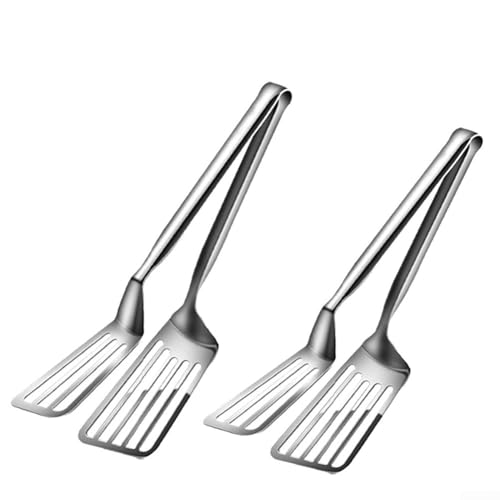 Edelstahl-Fischpfannenwender für Hochtemperatur-Kochen und einfache Reinigung (S) von HomeVortex