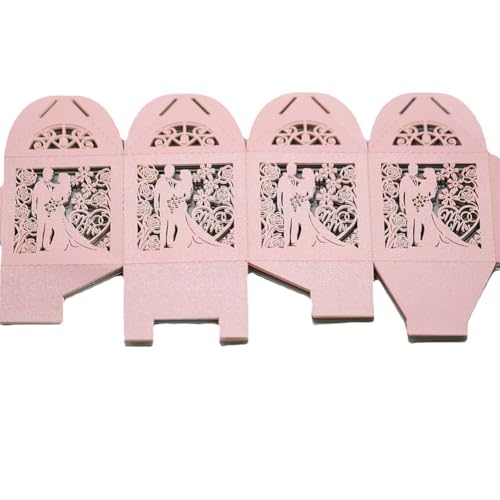 Einzigartiges Design Candy Aufbewahrungsbox, elegant und praktisch für festliche Anlässe (reflektierendes Gold) von HomeVortex
