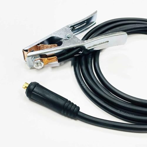 Erdungsdrahtklemme für Schweißgerät mit Plasma-Klemme 300A Kupferbau geeignet für Strom 150A und Nennspannung 220V (4 Meter) von HomeVortex