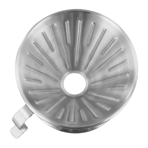 Ergonomischer Kaffee-Tropfer mit Halter 304 Edelstahl Filterkegel für alle Tassen (L) von HomeVortex