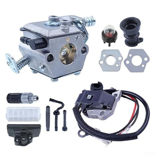 Essential Maintenance Parts Vergaser & Zündspule kompatibel mit mehreren Kettensägen Essential Maintenance Parts Vergaser & Zündspule kompatibel mit mehreren Kettensägen von HomeVortex