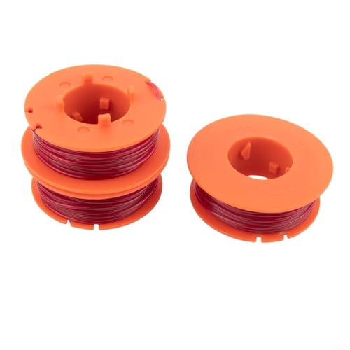 F016800175 kompatibles Spulenset für Bosch ART Trimmer, mit automatischem Vorschubmechanismus und Schutzkappe für Benutzerfreundlichkeit (3 Pools + 1 Abdeckung) von HomeVortex