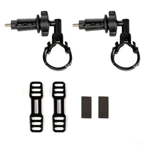 Fahrrad-Scheinwerfer-Montagelösung, ideal für die Befestigung von Taschenlampen in verschiedenen Größen an Ihrem Mountain- oder Rennrad (2er-Pack) von HomeVortex