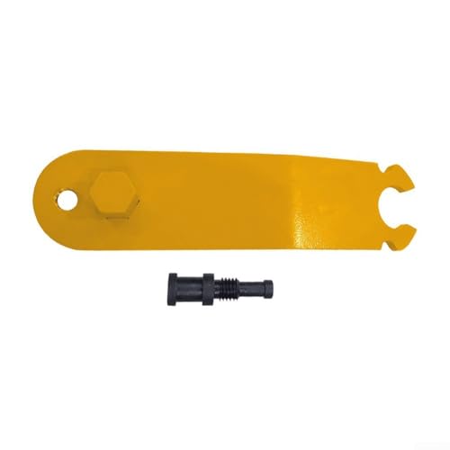 Fahrzeugtür-Ausrichtungsstange für LKW-Türscharnier-Anpassung und Kollisionsreparaturwerkzeug, kompatibel mit 1,27 cm Breaker Bar zur Erleichterung der Autotürbefestigung (golden) von HomeVortex