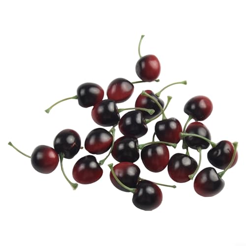 Fake Fruit Deko Set Lebensechte Kunststoff Kunstfrüchte für Küchentisch und Fotografie Verbesserungen () von HomeVortex