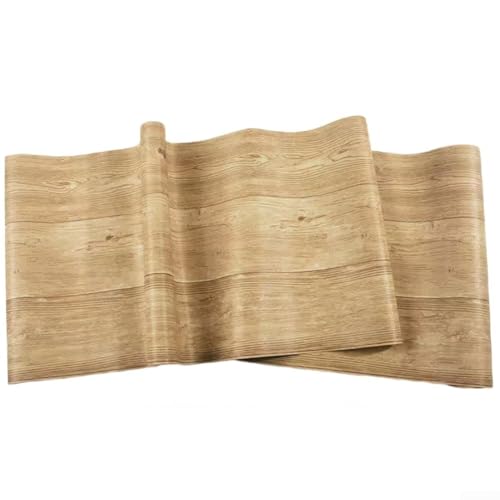 Flexible Größe, Holzmaserung-Tapete für verschiedene Design-Vorlieben (B) von HomeVortex
