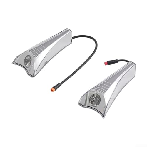 Für Inokim Oxo OX Elektroroller links & rechts Frontscheinwerfer Decklampe mit hellen LEDs für verbesserte Sichtbarkeit und Sicherheit beim Fahren in der Nacht (links) von HomeVortex
