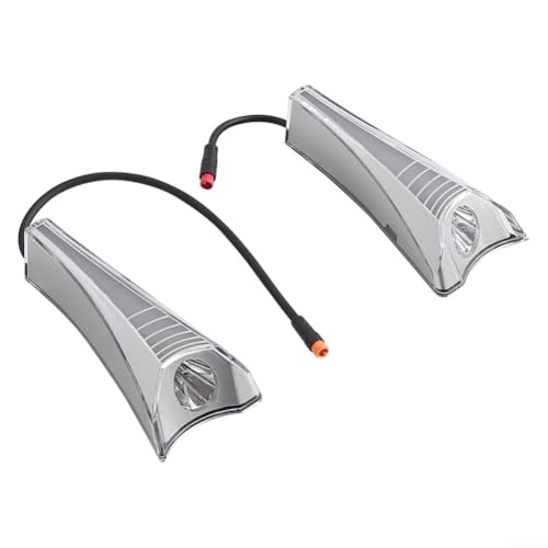 Für Inokim Oxo OX Elektroroller links & rechts Frontscheinwerfer Decklampe mit hellen LEDs für verbesserte Sichtbarkeit und Sicherheit beim Fahren in der Nacht (rechts) von HomeVortex