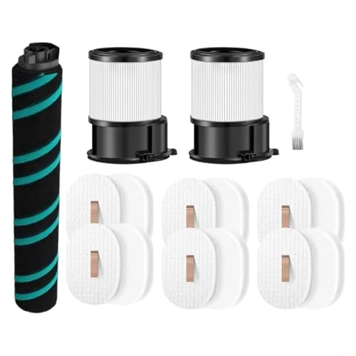 Für Shark Akku-Filterrollenbürsten-Ersatz-Set für Staubsaugermodelle IP1251 IP3251 IP1250 IP3252 mit waschbaren HEPA- und Schaumstoff-Vormotorfiltern Für Shark Akku-Filterrollenbürsten-Ersatz-Set für Staubsaugermodelle IP1251 IP3251 IP1250 IP3252 mit waschbaren HEPA- und Schaumstoff-Vormotorfiltern von HomeVortex