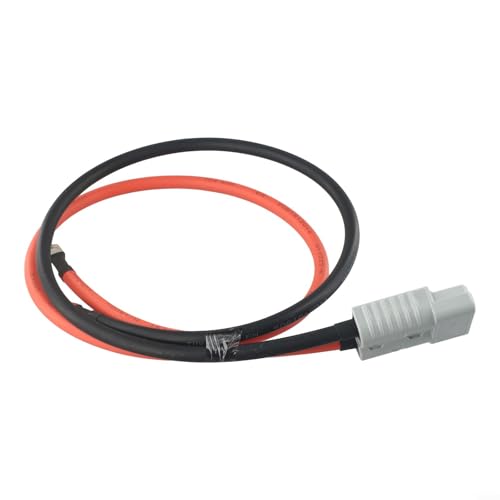 HomeVortex 175 A Stil Batteriekabelstecker mit M 8 Terminal 2A WG Stromkabel 1M Länge Hochstromstecker für Fahrzeug Gabelstapler RV Boot HomeVortex 175 A Stil Batteriekabelstecker mit M 8 Terminal 2A WG Stromkabel 1M Länge Hochstromstecker für Fahrzeug Gabelstapler RV Boot von HomeVortex