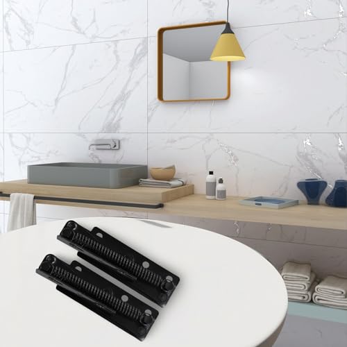 HomeVortex 2 x verstellbare Scharniere aus Stahl, 3-Positionen-Mechanismus, Hardware für Schlafsofa oder individuelle DIY-Möbel von HomeVortex