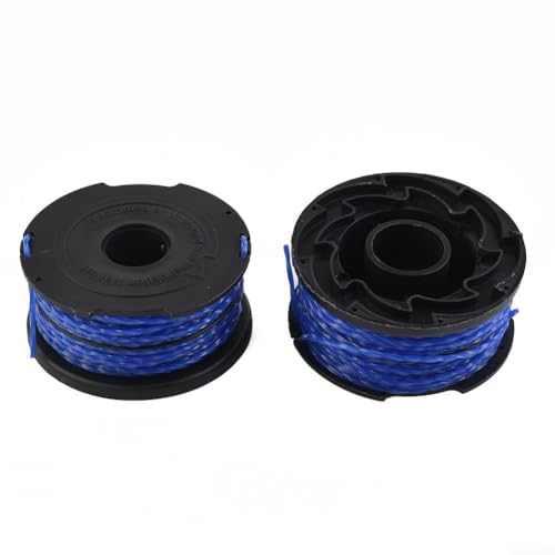 HomeVortex 2er-Ersatzspule & Seil für Black & Decker Saitenschneider GL652 GL653 GL650 GL315 GL350 GL337SB GL546SC GL651SB GL656 GL660 von HomeVortex