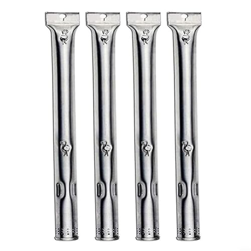 HomeVortex 4 Stück Edelstahl-Grillbrenner-Rohr-Ersatzteile, robust, rostbeständig, Gasbrenner-Zubehör für Charbroil 463436215/463436214 Modelle, für Outdoor-Kochen HomeVortex 4 Stück Edelstahl-Grillbrenner-Rohr-Ersatzteile, robust, rostbeständig, Gasbrenner-Zubehör für Charbroil 463436215/463436214 Modelle, für Outdoor-Kochen von HomeVortex