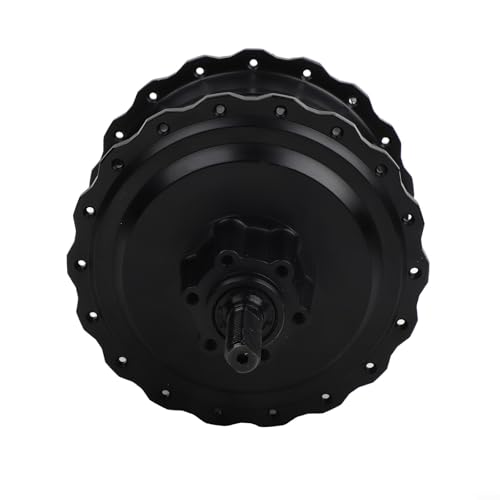HomeVortex Bürstenloser Hinterradnabenmotor für Fat Bike, Elektrofahrrad-Komponente, 175 mm/195 mm offene Größe, kompatibel mit 6-9-Gang-Schwungrad (195 mm 26 Zoll) von HomeVortex