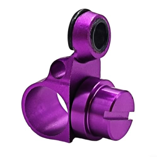 HomeVortex CNC-gefrästes Aluminium, große Lochlehre für Abu 3.5 Gen Alcib 6/7/8 BF 7/8 LTX-BF8 Mgx2 ALX ALF LT7 LV7 LC6 D8 DIY Angelrolle Modifikationsteile (lila) von HomeVortex