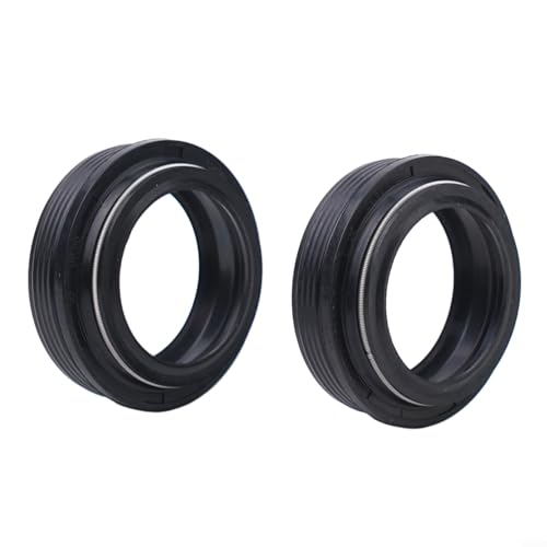 HomeVortex Fahrrad Gabel Staubwischer Dichtung Set 2 Stück 28,6/30/32/34 mm Öldichtung für Mountainbike Vorderradfedergabel Wartungswerkzeug (30 x 39,5 mm) von HomeVortex