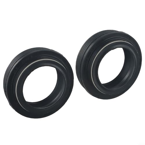 HomeVortex Fahrrad Gabel Staubwischer Dichtung Set 2 Stück 28,6/30/32/34 mm Öldichtung für Mountainbike Vorderradfedergabel Wartungswerkzeug (34 x 42,8 mm) von HomeVortex