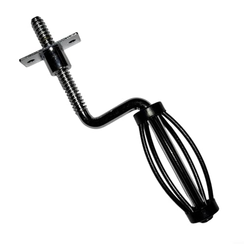 HomeVortex Grillgriff für Traeger Edelstahl Grillgriff 12 mm Gewindedurchmesser Ersatzteil für Räuchergruben Holzöfen (B) von HomeVortex