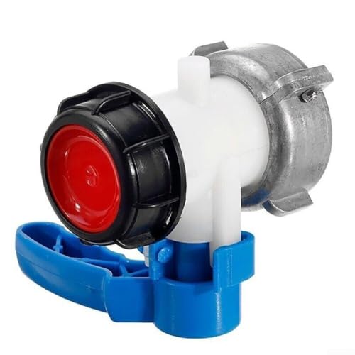 HomeVortex IBC Adapterventil 75mm Absperrventil Auslass Durchflusskontrolle für Wassertank Container Regen High Density Polyethylen -20°C bis 70°C HomeVortex IBC Adapterventil 75mm Absperrventil Auslass Durchflusskontrolle für Wassertank Container Regen High Density Polyethylen -20°C bis 70°C von HomeVortex