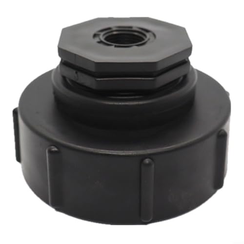 HomeVortex IBC Tankadapter S100x8 Innengewindeanschluss für Regenwassersammelsystem Gartenbewässerungsgeräte HomeVortex IBC Tankadapter S100x8 Innengewindeanschluss für Regenwassersammelsystem Gartenbewässerungsgeräte von HomeVortex