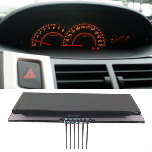 HomeVortex Instrumenten-Cluster Armaturenbrett LCD Display Bildschirm Ersatz für Toyota Yaris 2008-2011, LCD Panel für Tacho und Messgeräte Reparatur von HomeVortex