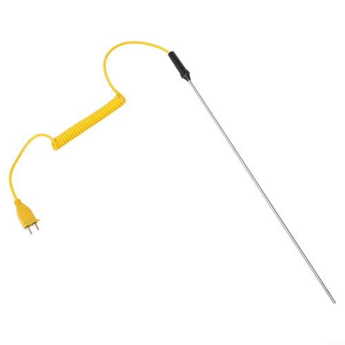 HomeVortex K-Typ Thermoelement Temperatursonde Sensor Controller Digitales Messgerät Prüfgerät Industriequalität Messwerkzeug -50 ℃ bis 1200 ℃ 100 mm Länge (100 mm) von HomeVortex