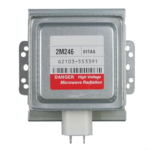 HomeVortex Mikrowellen-Magnetron 2M246-01TAG kompatible Ersatz-Vakuumröhrenkomponente für LG Küchengeräte 1000 W Ausgangsleistung Heizelement von HomeVortex
