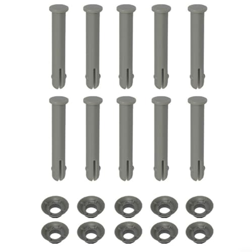 HomeVortex Schwimmbad-Ersatzstiftdichtungssatz, 65 mm Länge für Power-Stahlrahmen, Poolausrüstung, Zubehör, P61754 P61801 (10 Set) von HomeVortex