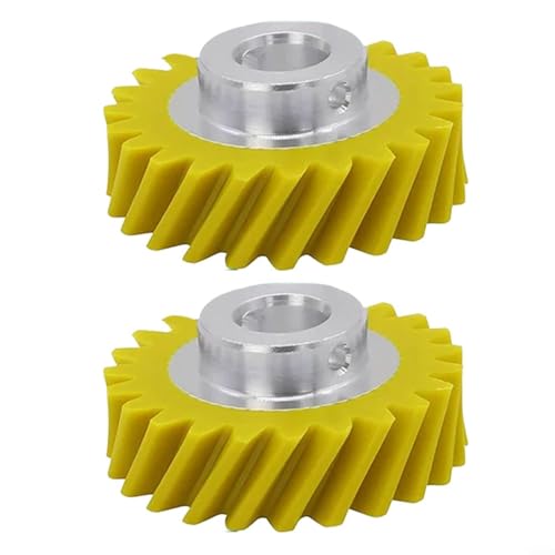 HomeVortex Standmixer Schneckengetriebe Ersatzteil W10112253 Metall-Antriebsgetriebe für Kenmore Standmixer Haushaltsgeräte Teile (2 Stück) von HomeVortex