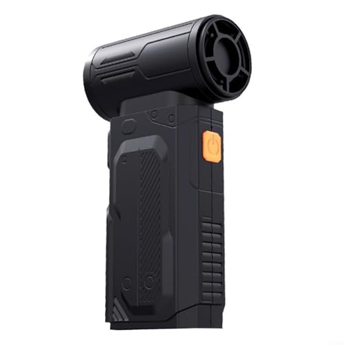 HomeVortex Tragbarer Hochgeschwindigkeits-Turbo-Ventilator mit 5 Geschwindigkeiten einstellbarem, bürstenlosem Motor, 130.000 U/min Mini-Gebläse für Outdoor-Grill, Haustier-Trocknung, digitale von HomeVortex