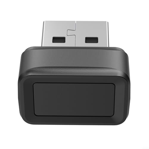 HomeVortex USB-Fingerabdruckleser, biometrischer Scanner, 360-Grad-Touch-Erkennung mit mehreren Speichern für Akzeptanzrate Sicherheitsschutz HomeVortex USB-Fingerabdruckleser, biometrischer Scanner, 360-Grad-Touch-Erkennung mit mehreren Speichern für Akzeptanzrate Sicherheitsschutz von HomeVortex
