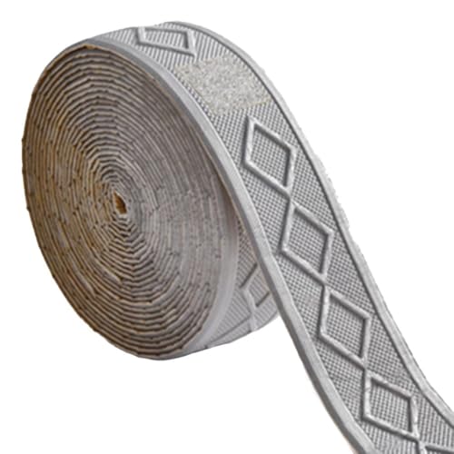 HomeVortex Vereinfachen Sie Ihren Dekorationsprozess mit einer einfach zu bedienenden Wandsockelleiste mit einer Länge von 18 bis 4 m (B1) von HomeVortex