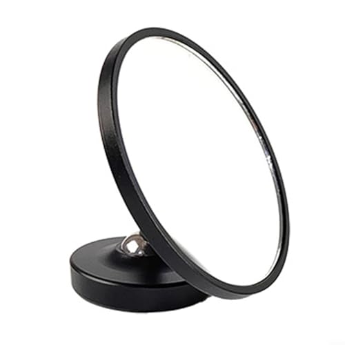 HomeVortex Verstellbarer Espresso-Shot-Spiegel mit Magnetfuß, Siebträger, Sichtglas, 60 mm Durchmesser, HD reflektierend, häufig für die Kaffeemaschine (schwarz) von HomeVortex