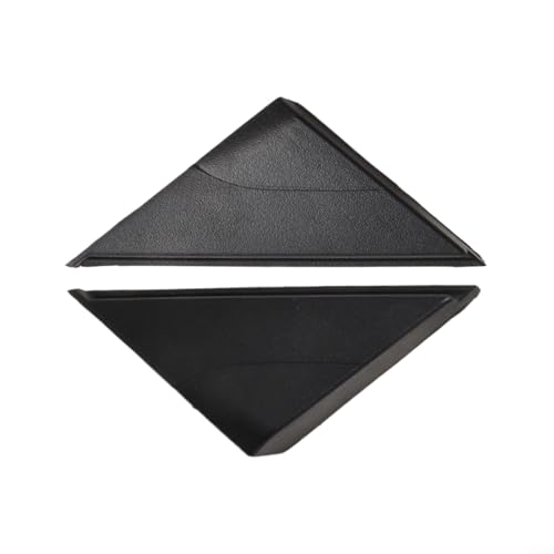HomeVortex Vordersäule Verkleidung Spiegel Eckleiste Abdeckung Schwarz Kunststoff Außen Ersatzteile für Hyundai Elantra 2017–2020 Modelle von HomeVortex