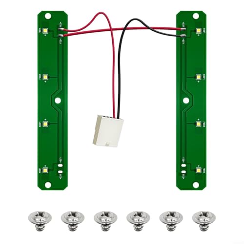 HomeVortex W11043011 LED-Kühlschrank-Lichtmodul Ersatzteil W10866538 W11527432 Energieeffizientes helles Beleuchtungs-Panel kompatibel mit mehreren Marken Einfache Installation HomeVortex W11043011 LED-Kühlschrank-Lichtmodul Ersatzteil W10866538 W11527432 Energieeffizientes helles Beleuchtungs-Panel kompatibel mit mehreren Marken Einfache Installation von HomeVortex