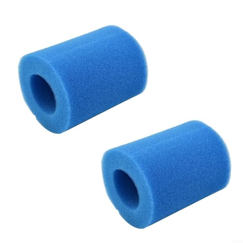 HomeVortex Waschbare, wiederverwendbare Schwamm-Filterkartusche für Schwimmbäder Typ II, passend für 530–800 GPH Pumpe Modell 58094, für längere Zeit sauberes Wasser (2 Stück) von HomeVortex