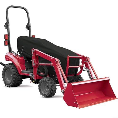 HomeVortex Wasserdichte robuste Traktorabdeckung 600D Oxford-Gewebe 195 x 61 x 56 cm Allwetterschutz gegen Regen Sonne Staub mit Aufbewahrungstasche für Garten Hof Outdoor Rasen Ausrüstung von HomeVortex
