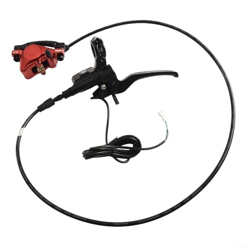 Hydraulisches Scheibenbremssystem für Elektroroller mit Doppelbremssättel vorne und hinten mit Design (hinten + vorne nein) von HomeVortex