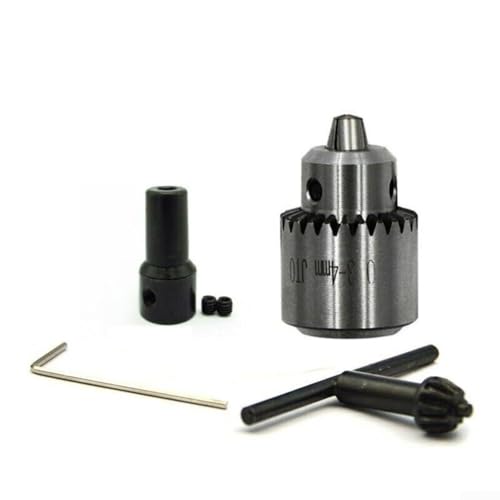 JT0 Bohrfutter mit umfassender Kompatibilität für 0 3 mm bis 4 mm Bohrer (6 mm) von HomeVortex