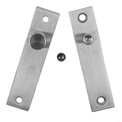Konstruktionsscharniere aus Edelstahl zur Unterstützung von schwereren Holztüren mit voller Drehfunktion von HomeVortex