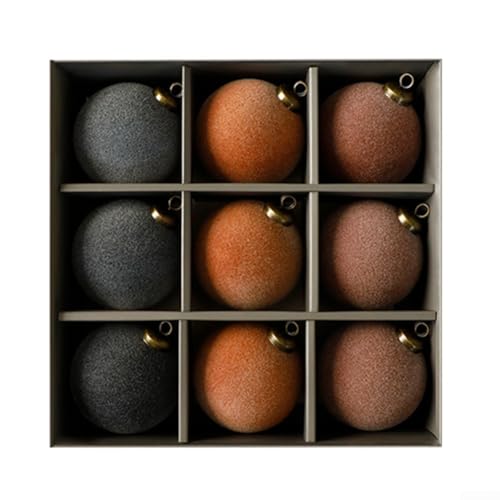 Kreatives Urlaubsdekorationsset mit weichen Plüschbällen, perfekt geeignet für Bäume und Kränze (C) von HomeVortex