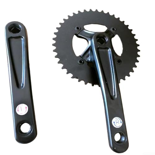 Kurbelgarnitur für E-Bikes 42T Kettenblatt und 170mm Design mit robuster Aluminiumlegierung von HomeVortex