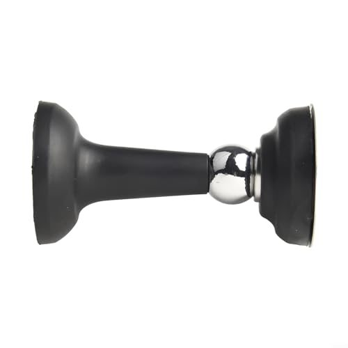 Magnetischer Türstopper aus Edelstahl hält Türen offen mit starker Magnetkraft (schwarz) von HomeVortex