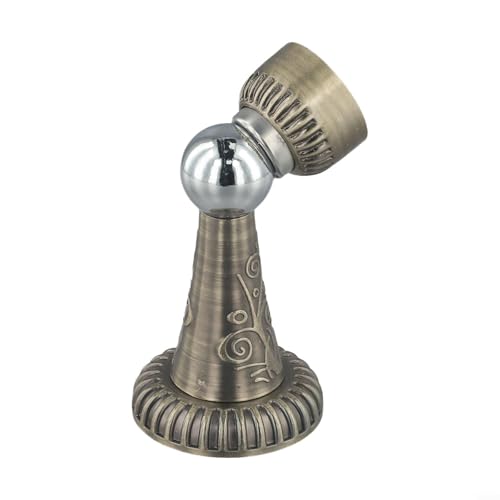 Magnetischer Türstopper aus Zinklegierung mit hydraulischem Mechanismus zur Minimierung von Lärm und Verbesserung der Türsicherheit (grüne Bronze) von HomeVortex