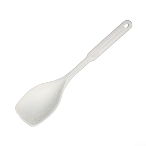 Mehrzweck-Küchenspatel aus Silikon zum Braten und Servieren verschiedener Lebensmittel (weiß) von HomeVortex