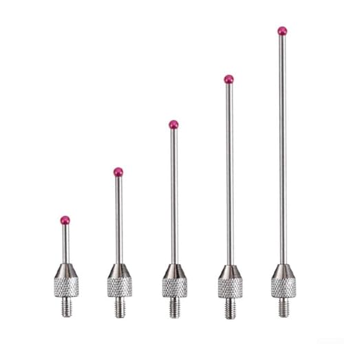 Mikrometer-Messleitungen mit Stahlsonde für genaue Messanzeige (M2,5 x T 3 x L 20) von HomeVortex