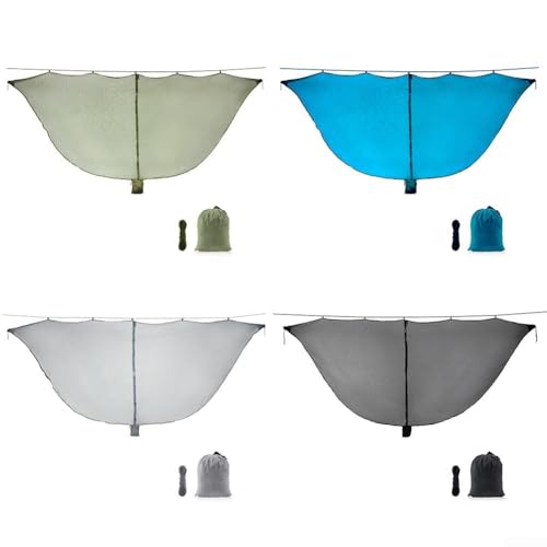 Outdoor Fliegennetz für Camping, leichtes und atmungsaktives Design für Insektenschutz, schnelle Installation (grün) von HomeVortex