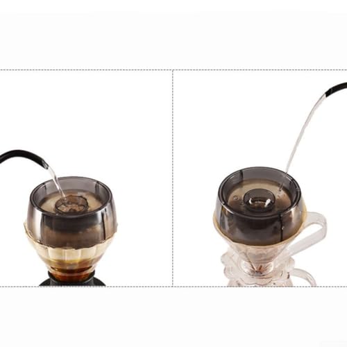 Praktische Hand-Tropf-Kaffeefilterkappe, entworfen für gleichmäßige Kaffeepulver-Auflösung von HomeVortex