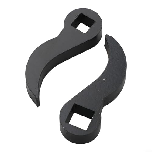 Premium Stahl Brecheisen Adapter Kopf Werkzeug, 2-teiliges Set für verbesserte Funktionalität in engen Räumen von HomeVortex