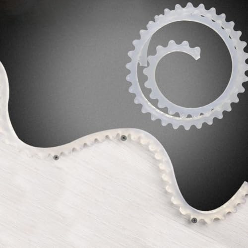 Profilleiste für Holzbearbeitung für mühelose Erstellung von geschwungenen Designs (2 m) von HomeVortex